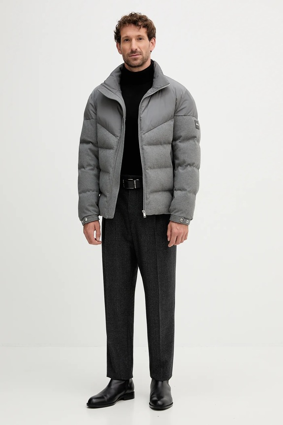 Vlnený sveter Calvin Klein LV04LD317G čierna AW25