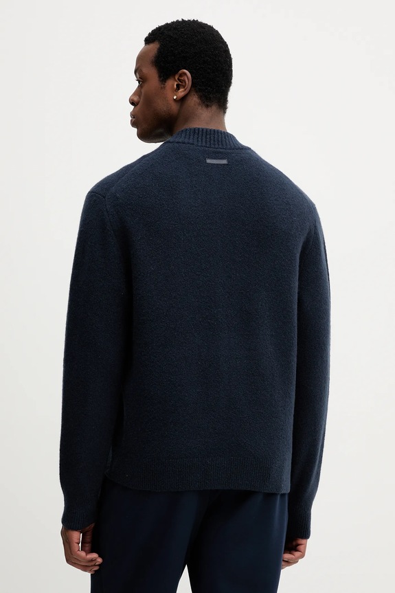 Odjeća Kardigan s dodatkom vune Calvin Klein LV04LD309G mornarsko plava