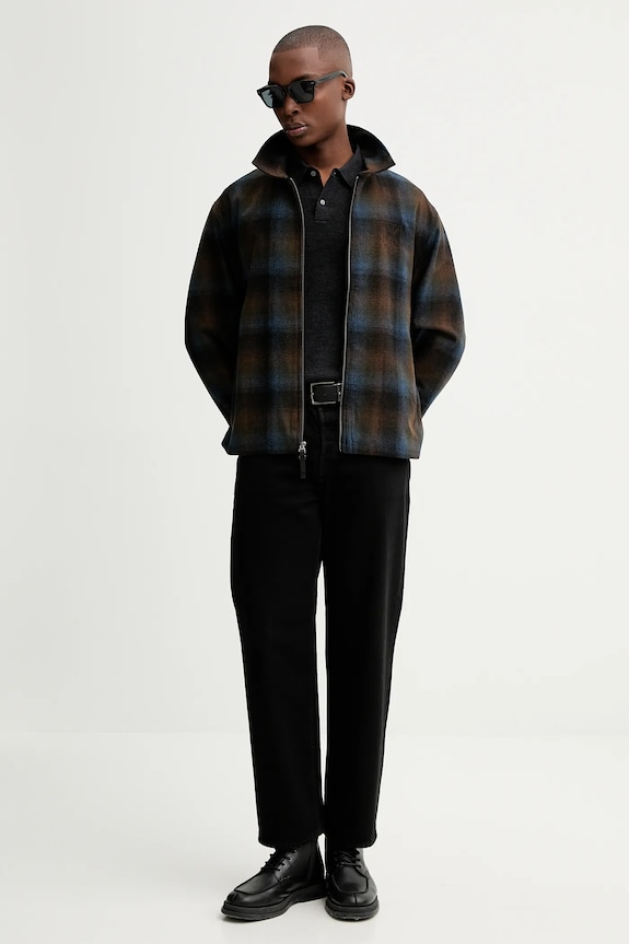 Calvin Klein pulover de lână LV04LD319G gri AW25