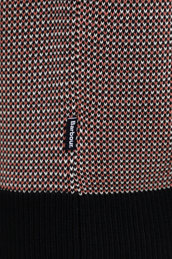 Barbour sweter bawełniany WELLS MKN1665 granatowy