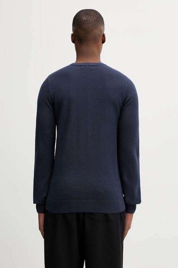 Odzież Fred Perry sweter bawełniany K1309 granatowy