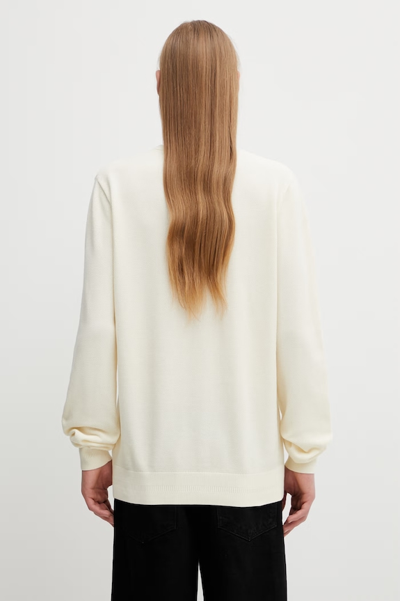 Odzież Fred Perry sweter bawełniany K1309 beżowy