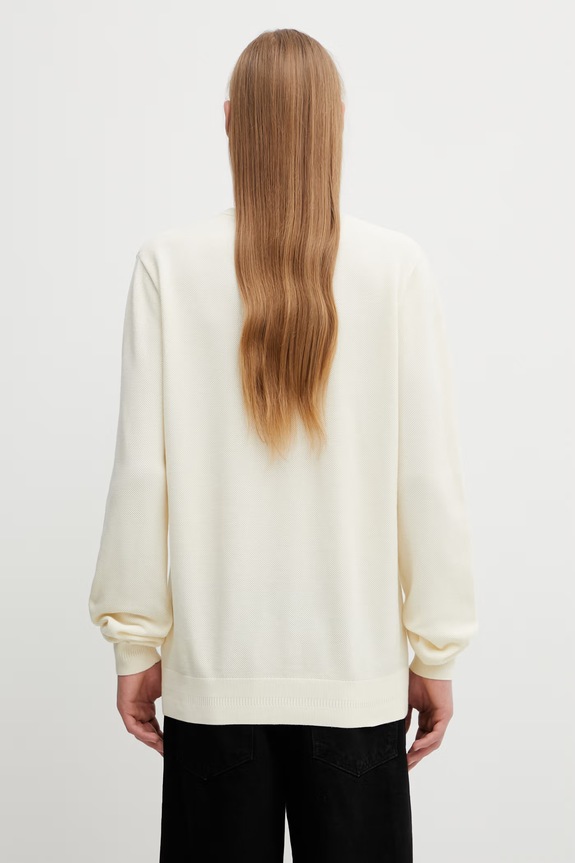 Oblečenie Bavlnený sveter Fred Perry K1309 béžová