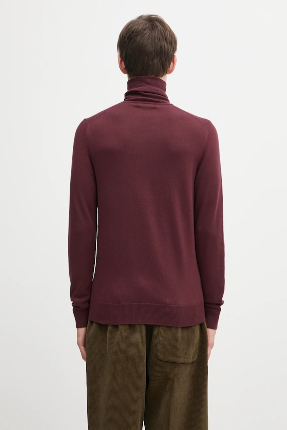 Одяг Светр із додаванням вовни Fred Perry K9552 бордо