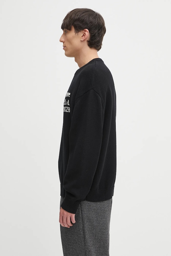 Fucking Awesome cotton jumper FA Hollywood PN20020 black AW25