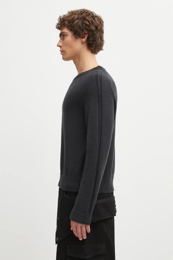 Our Legacy woolen jumper True M4253TO black AW25