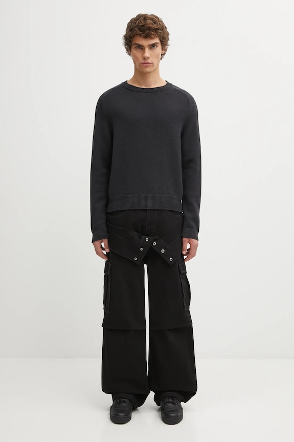 Our Legacy woolen jumper True black M4253TO