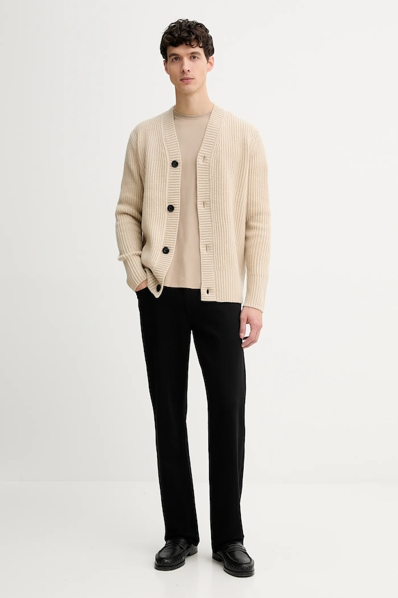 G-Star cardigan con lana Slim base D26779.E212 beige AW25