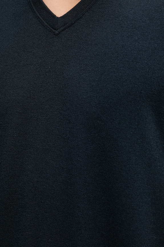 Marc O'Polo maglione in lana 529506360110 blu navy
