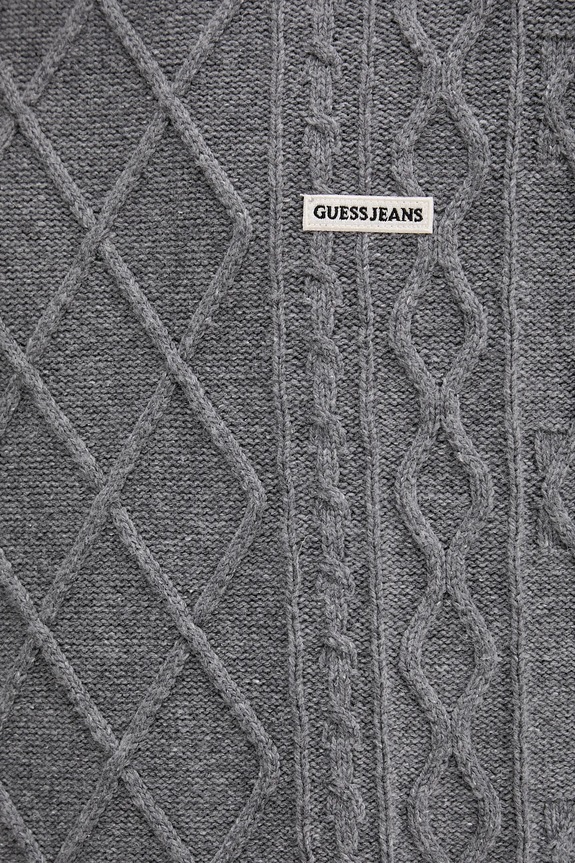 Πουλόβερ με προσθήκη μαλλιού Guess Jeans M5BR04.Z0561 γκρί