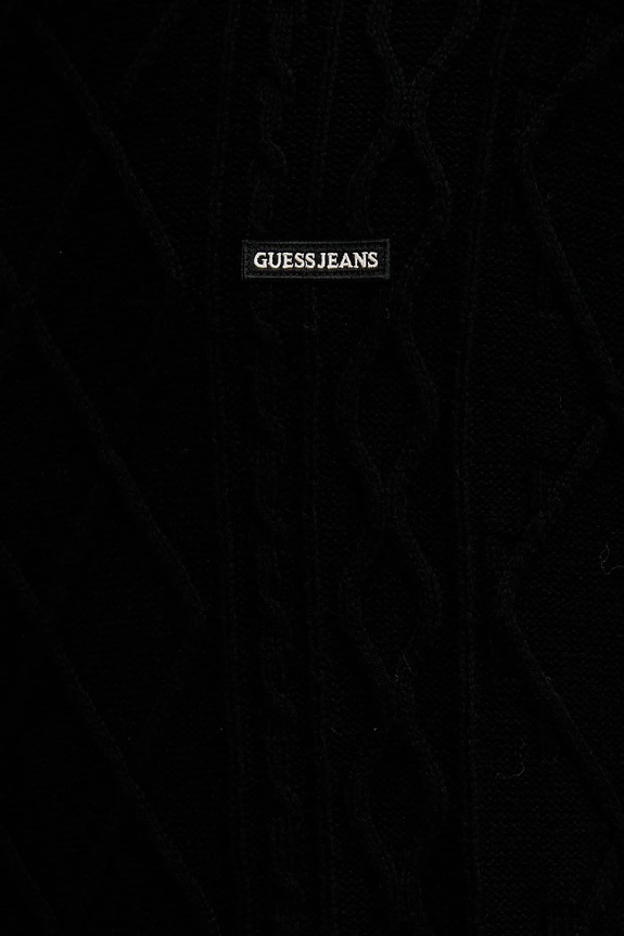 Πουλόβερ με προσθήκη μαλλιού Guess Jeans M5BR04.Z0561 μαύρο