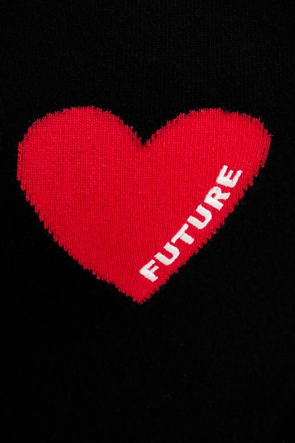 Pulover od kašmira FROM FUTURE MPR01083 crna
