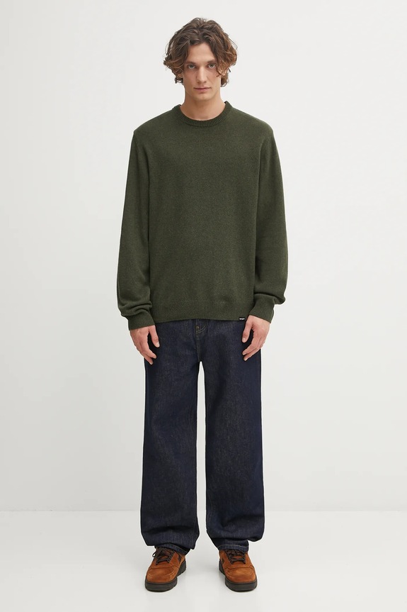 Свитер с добавлением шерсти Carhartt WIP Alten Sweater I033917.2ZXXX зелёный