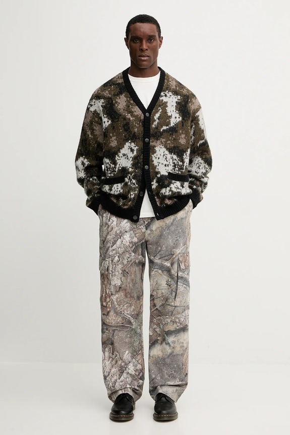 Кардиган с добавлением шерсти Carhartt WIP Merton Cardigan I035391.38XXX мультиколор