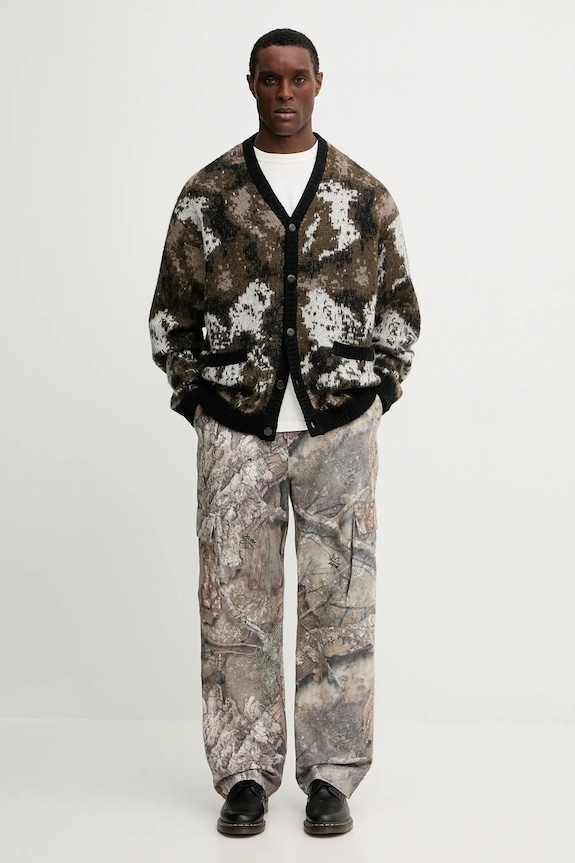 Кардиган с добавлением шерсти Carhartt WIP Merton Cardigan I035391.38XXX мультиколор