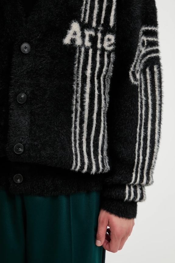 Aries kardigan Oversized Chenille Column czarny AR2004004