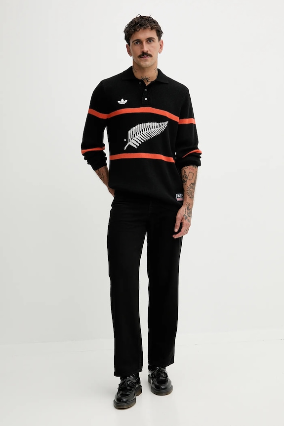 adidas Originals maglione in misto lana All Black KG4640 nero AW25