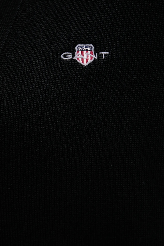 Gant cardigan din bumbac 8030269 negru