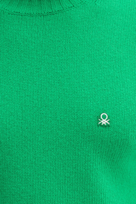 United Colors of Benetton maglione con lana 1444U10AZ verde