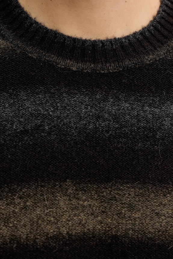 United Colors of Benetton pulover din amestec de lână 1HNNK10AT negru