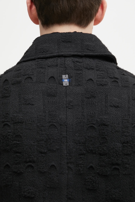 Ader Error kardigan KNIT czarny BO01FWKT0706BK