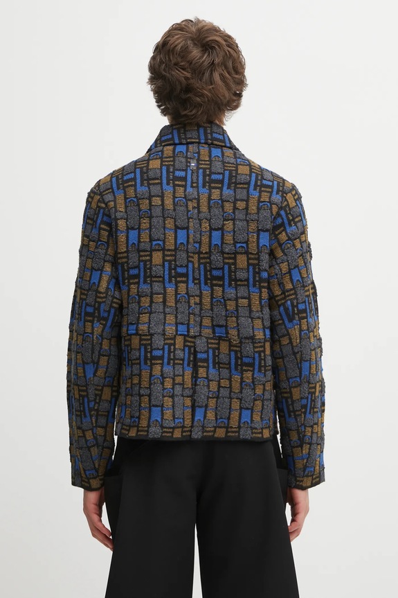 Oblečení Kardigan Ader Error KNIT BO01FWKT0706GR šedá
