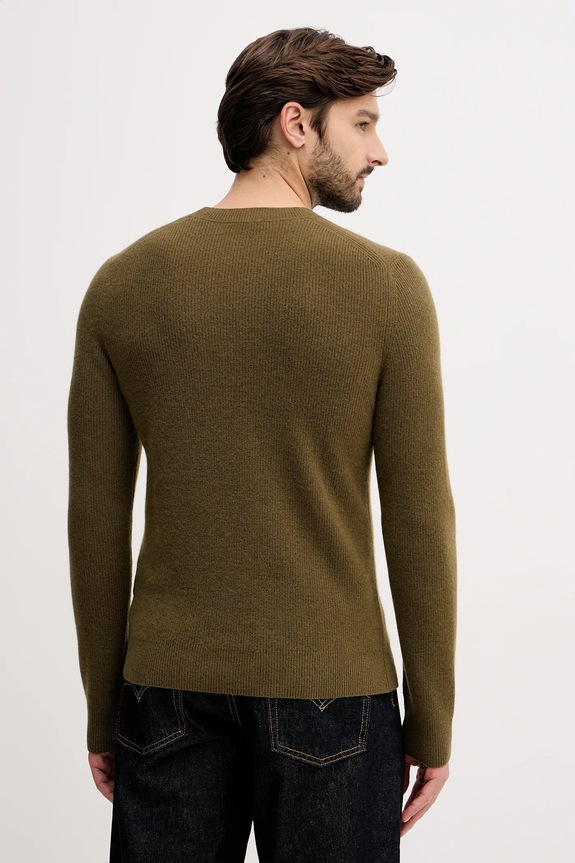 Odjeća Pulover s dodatkom vune Sisley 18AYS104I zelena