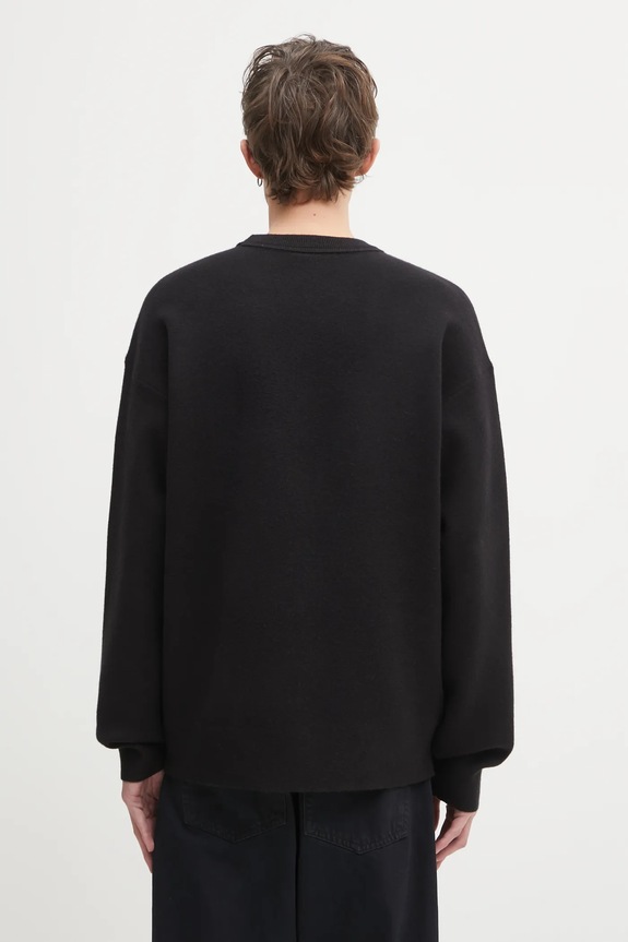 Ρούχα Πουλόβερ AAPE Now AAPKNMC361XXP μαύρο