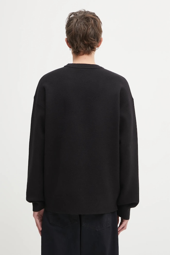 Ρούχα Πουλόβερ AAPE Now AAPKNMC361XXP μαύρο