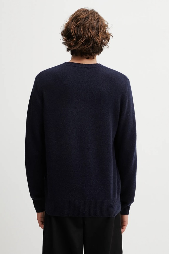 Clothing Sporty & Rich woolen jumper SRC Cashmere WS08362302BL106 navy