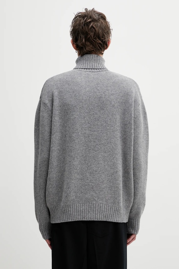 Одежда Шерстяной свитер Sporty & Rich SRC Wool WS08262302GY04 серый