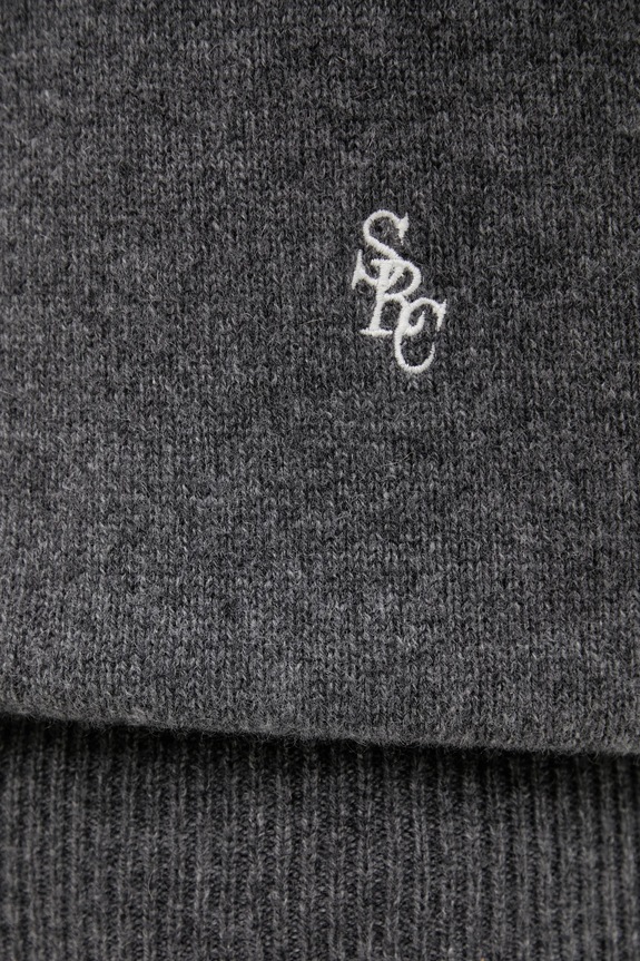 Sporty & Rich woolen jumper SRC Cashmere gray WS08362302GY04