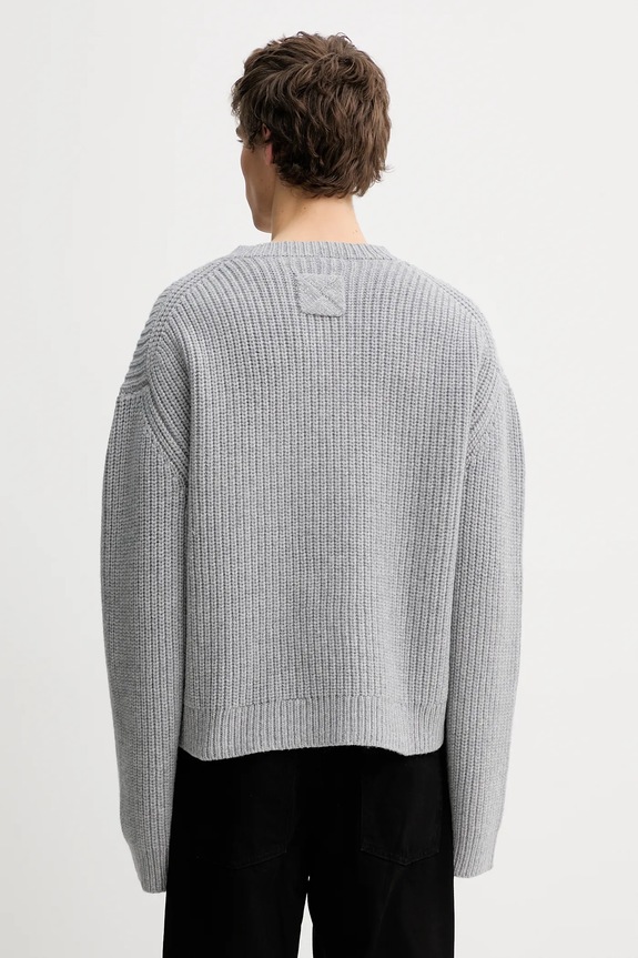 Odzież Nanushka sweter wełniany NU25PFSW05691 NU25PFSW05691 szary