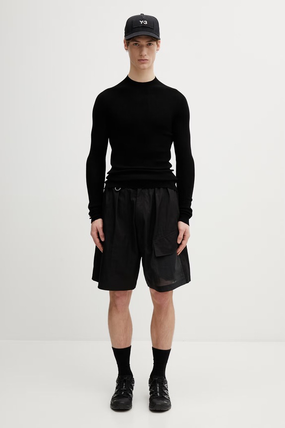 Heliot Emil woolen jumper PREAW25.M.07.077.BLK01 black
