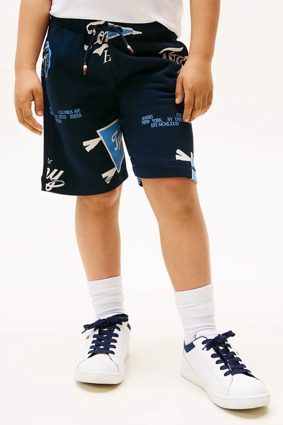 Băieți Tommy Hilfiger pantaloni scurți KB0KB09806.128.176.9BYA bleumarin