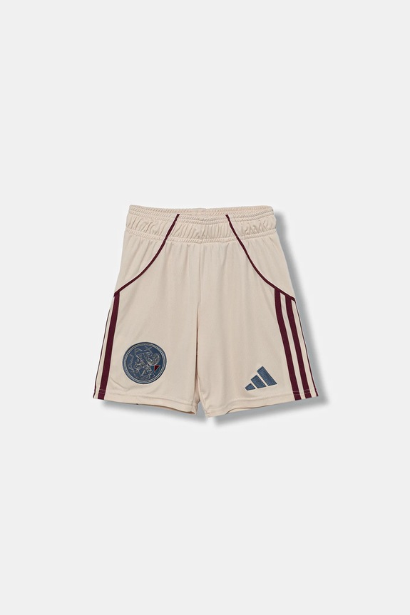 Dětské kraťasy adidas Performance AJAX pletenina béžová JI9574