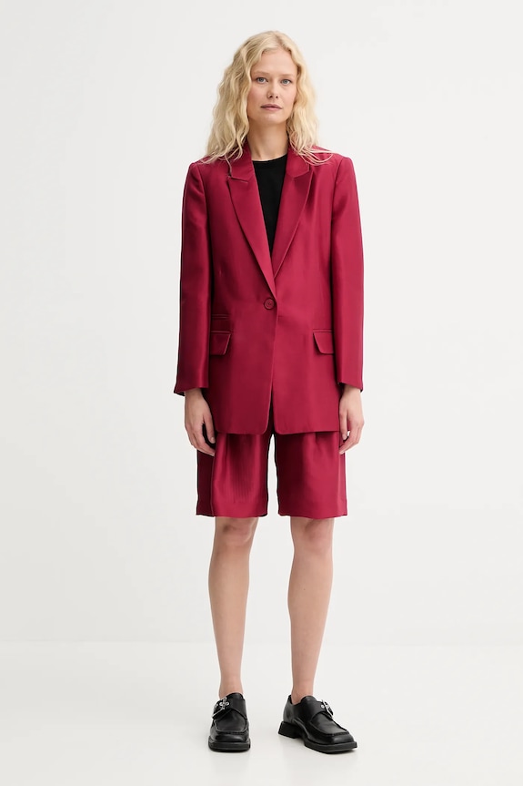 Шовкові шорти MUNTHE PEPPI 252143025209 бордо AW25