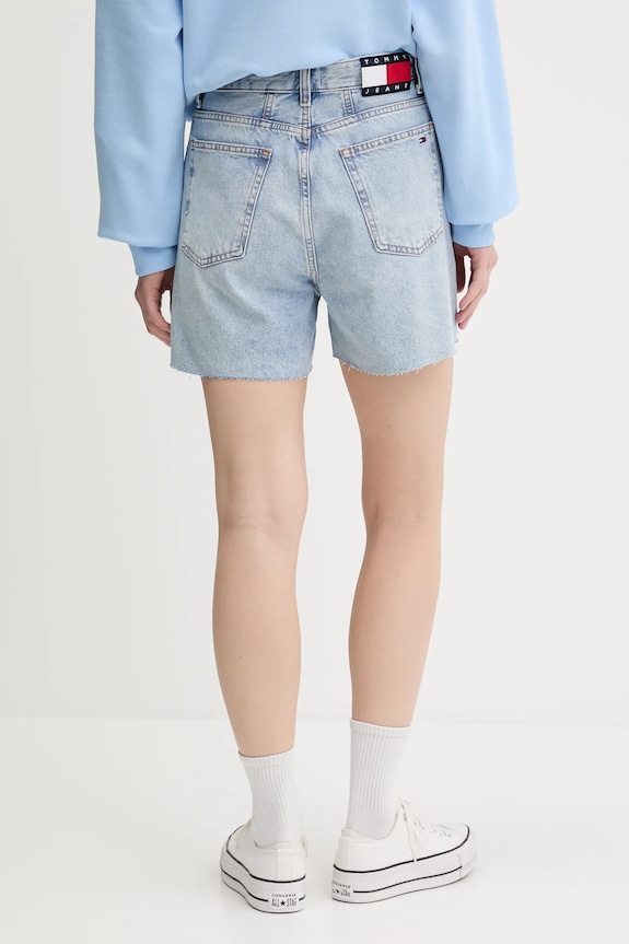 Îmbrăcăminte Tommy Jeans pantaloni scurți jeans DW0DW21413 albastru