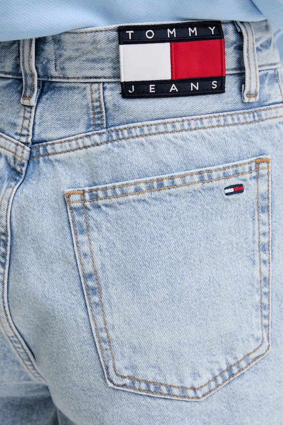 Tommy Jeans pantaloni scurți jeans albastru DW0DW21413