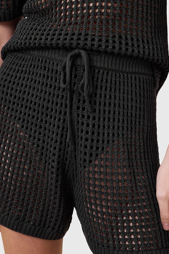 Ρούχα Σορτς AllSaints PALOMA W076TC μαύρο