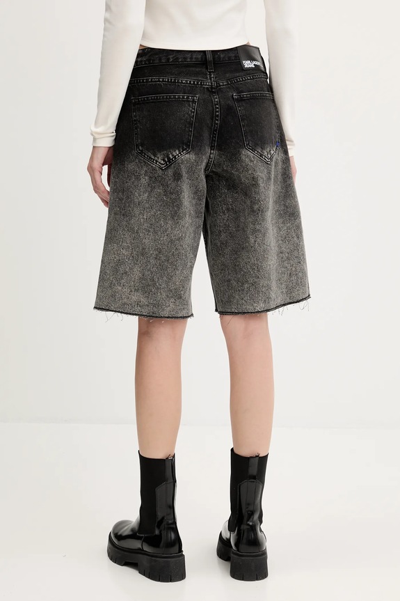 Ruházat Karl Lagerfeld Jeans farmer rövidnadrág A3W10131 szürke