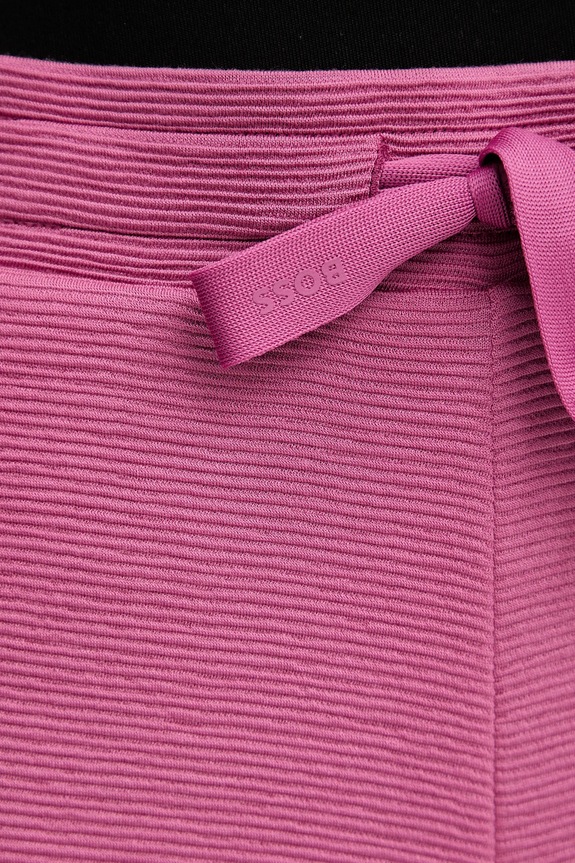 Šortky BOSS Ottoman_Shorts fialová 50545617