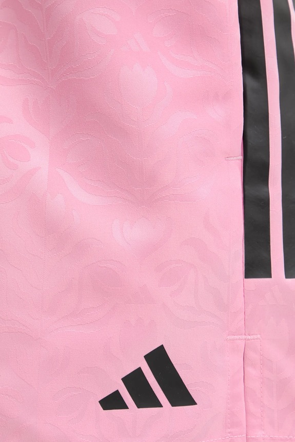 adidas pantaloni scurți House of Tiro roz JL9207