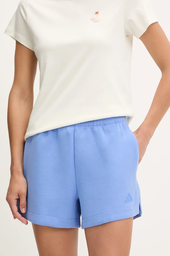 Σορτς adidas All SZN με ελαστάν μπλε JV9878