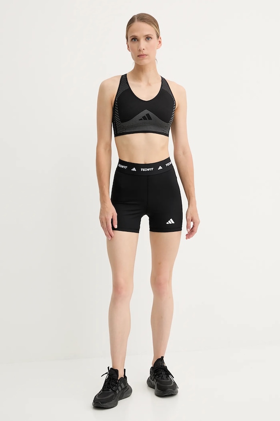 Σορτς προπόνησης adidas Performance Techfit IT2275 μαύρο AW25