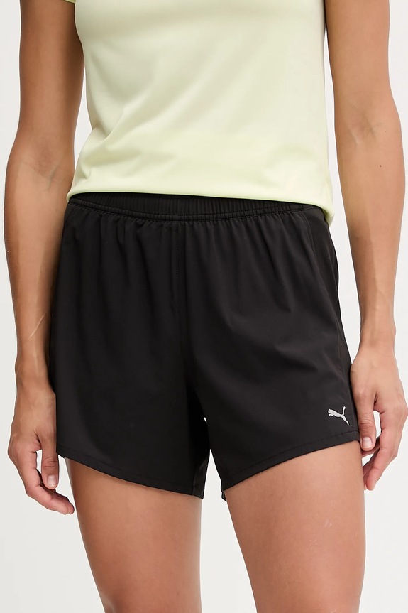 Σορτς προπόνησης Puma με ελαστάν μαύρο 526587