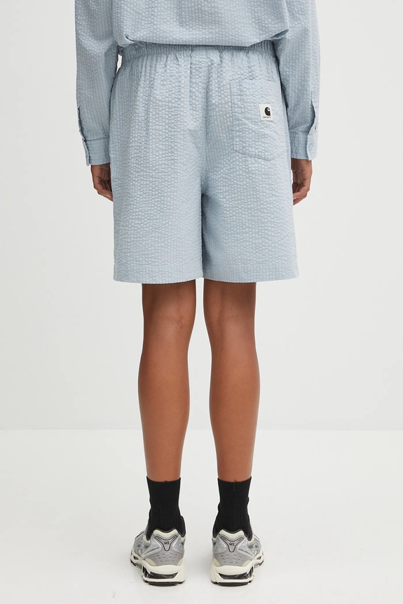 Oblečení Bavlněné šortky Carhartt WIP W' Toland I035133.31SXX modrá