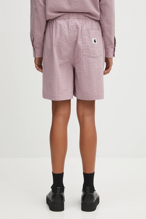 Oblečenie Bavlnené šortky Carhartt WIP W' Toland I035133.31TXX ružová