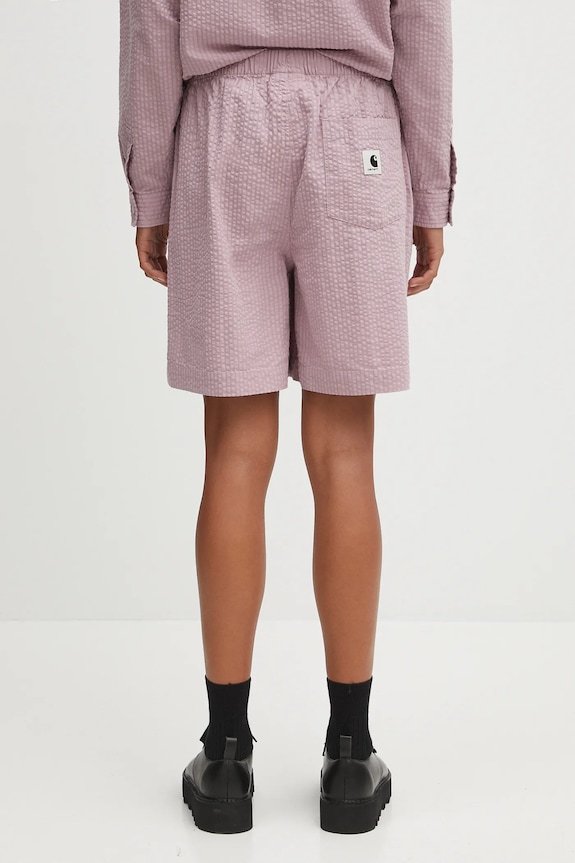 Oblečenie Bavlnené šortky Carhartt WIP W' Toland I035133.31TXX ružová