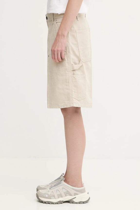 Carhartt WIP linen blend shorts W' Branford Double Knee I035574.502 beige AW25